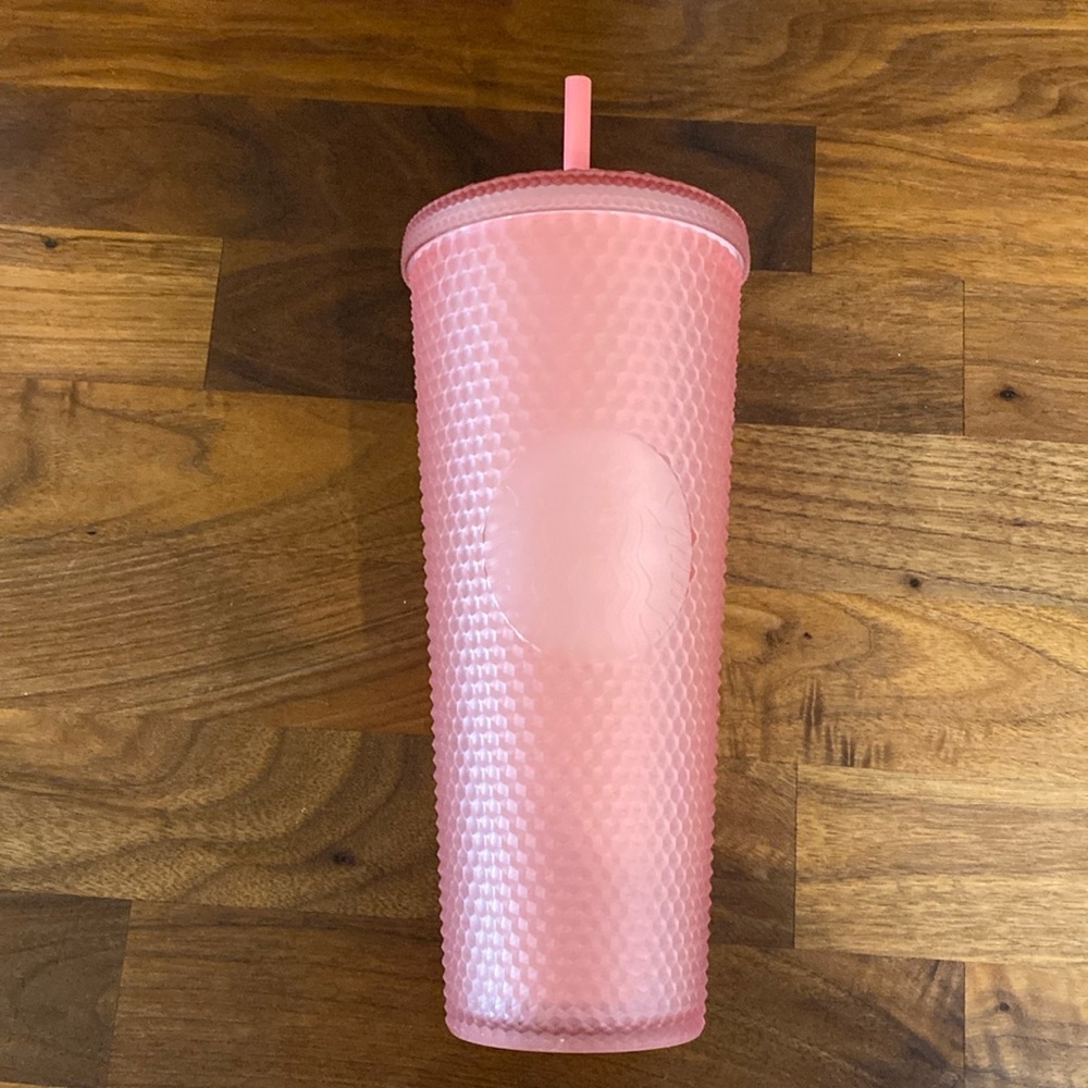 Starbucks Valentine’s 2022 Pink Lemonade Studded Tumbler